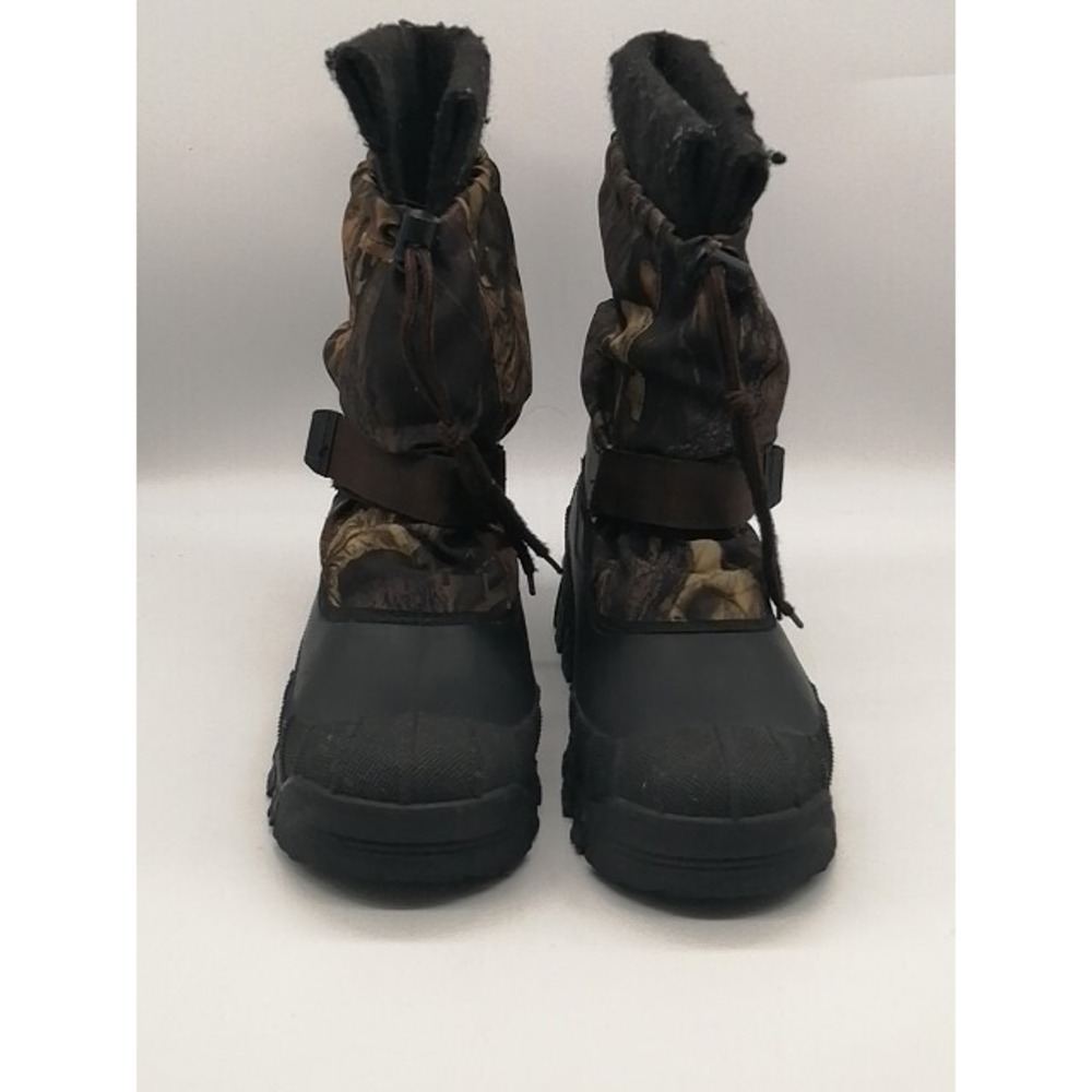 Outbrook Boots Mens Multicolor 8 Hunting Duck Shoe Lined Camo Hook Loop Strap